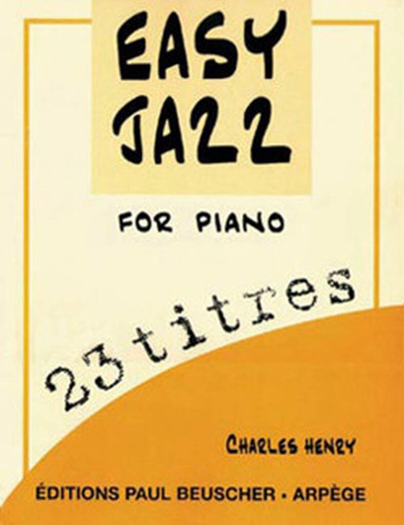Easy jazz for piano